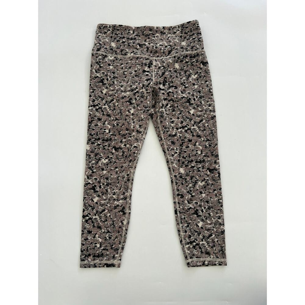 Athleta Elation Textured Tights Leggings Womens Sz Medium Athleisure Active Wear